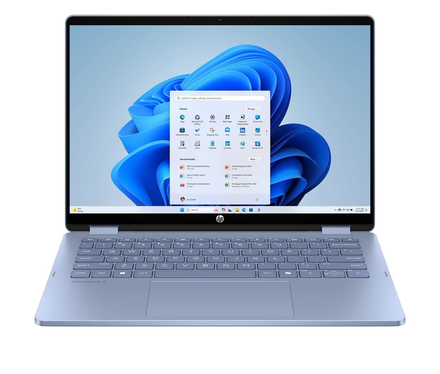 Hp OmniBook X Flip Laptop Ultra 5